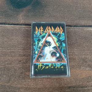 Def Leppard Audio Cassette 830 6754Y Hysteria Album Original Cover Art Glam Rock - Picture 1 of 5