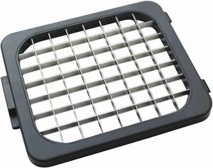 Alligator Messerersatz 12x12 mm für Gemüse, Obst-Schneider/-Würfler, Silber - Bild 1 von 2