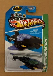 2013 Hot Wheels Batman black Batcopter 64/250 Imagination  - Bild 1 von 1