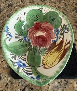 Cuenco italiano pintado a mano con patas hecho en Italia vintage - Imagen 1 de 7
