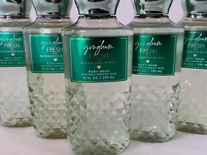 5 (FIVE) GINGHAM FRESH 10oz Aloe & Vit B5 WASH SHOWER GEL Bath and Body Works - Picture 1 of 2