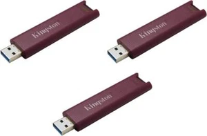 Kingston DataTraveler Max USB A Red USB3.2 Gen2 USB Flash Drive 256GB 512GB 1TB - Picture 1 of 7