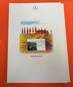 Mercedes Benz SLK R170 Pressemappe Press Kit Prospekt Brochure 1996 - Bild 1 von 9