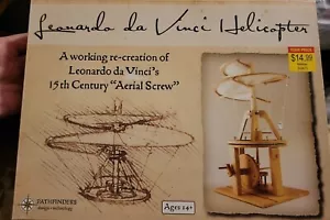 Pathfinders Leonardo da Vinci vite aerea premium (macchina volante elicottero) - Foto 1 di 2