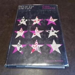 John Creasey Stars For The Toff 1968 Walker & Co 1st 8vo HC DJ VG+ VG+ - Picture 1 of 5