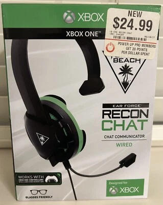 NEW Xbox One / Series X PS4 PC Ear Force RECON CHAT WIRED CHAT GAMING HEADSET - Image 1 of 4