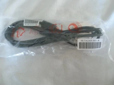 DELL 18 PIN DVI-D DIGITAL MONITOR CABLE 6ft 18-PIN DVI 50.7A2A0.001-R Black 6' - Image 1 of 2