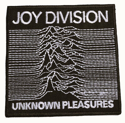Joy Division Unknown Pleasures Aufnäher Patch NEU & OFFICIAL! • 3.91€