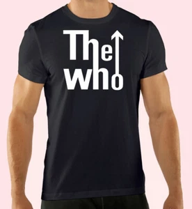 Camiseta Negra, Concierto, Música, Banda, Vintage The Who, Rock Clásico Años 70 - Imagen 1 de 2