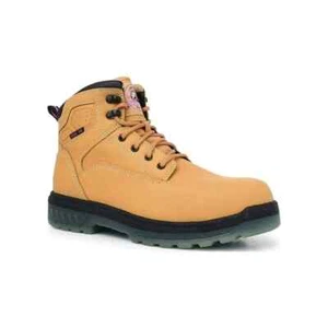 Brahma - Größe: 11 - Damen-Arbeitsstiefel Weizenverbrennung 6" Stahlkappe - NEU! - Bild 1 von 5
