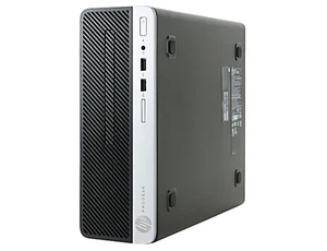 HP PC i5 -7500 400 G5 SFF 8GB RAM 512GB SSD WIFI Display Port Windows 11 USB - Picture 1 of 6