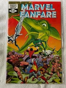 Marvel Fanfare #3 (1. Serie) 1982 Sehr guter Zustand Marvel Comics Wickelhülle - Bild 1 von 1
