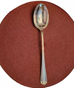 GORHAM HERITAGE LARGE SILVERPLATE 13 3/8" PLATTER SPOON - Picture 1 of 5