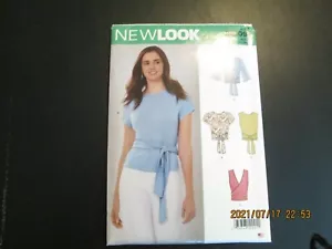 New Look Sewing Pattern #R10091 - Misses Top Size XS-XL - Uncut - 4 Styles - Picture 1 of 2