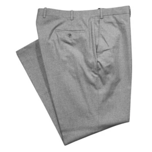 Peter Millar Anzughose für Herren 40 x 30 grau Wollmischung Stretch gefüttert flache Vorderseite - Bild 1 von 7