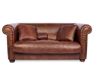 Baxter Sofa Modell Alfred Soft Leder Old Shabby - Bild 1 von 14