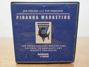 *Rare* Nightengale Conant Joe Polish Piranha Marketing (CD Audiobook) - Picture 1 of 12