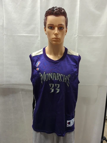 Vintage Sacramento Monarchs Yolanda Griffith Champion Jersey XL WNBA Cover