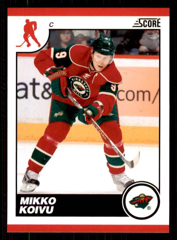 2010-11 Score #246 Mikko Koivu Minnesota Wild - Image 1 of 2