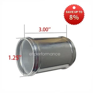 Tuyau droit aluminium diamètre 1,25" 3,0" longueur hors tout intercooler turbo pipe - Photo 1 sur 4
