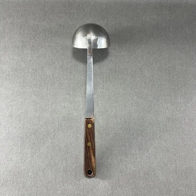 Robinson Ladle Stainless Steel Wood Handle Kitchen Utensil Vintage USA - Image 1 of 4