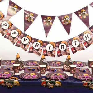 Harry Potter Party Tableware Cutlery 12 Items 105pcs Birthday Banner Gift Lolly - Picture 1 of 20