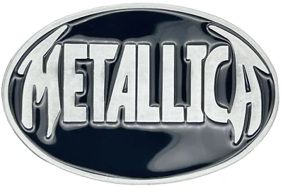 Metallica Heavy Metal Music Band Enameled Belt Buckle New - Image 1 of 2