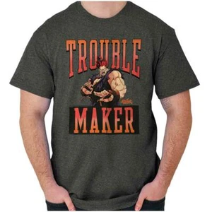 Camiseta Street Fighter Capcom Akuma Años 90 Nerd Gamer Mujer o Hombre Cuello Redondo - Imagen 1 de 8