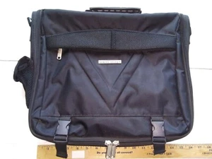 Travel Select Laptop-Computertasche schwarz Canvas gebraucht, in einwandfreiem Zustand - Bild 1 von 10
