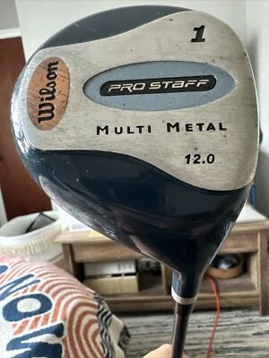 Driver feminino Wilson Pro Staff multi metal ponta leve grafite rígido flexível - Imagem 1 de 3
