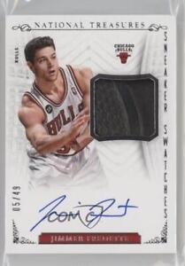 2013 Panini National Treasures Sneaker Swatches /49 Jimmer Fredette #SA-JF Auto