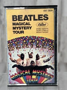 The Beatles-Magical Mystery Tour-ORIG. 1968 US 1st Issue Paper Label Cassette! - Foto 1 di 6