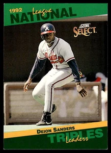 1993 Score #22 Deion Sanders Select Stat Leaders - Picture 1 of 2