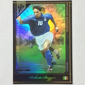 Panini WCCF 2015-16 Roberto Baggio schwarzer Refraktor blaues Loch Italien Japan - Bild 1 von 8