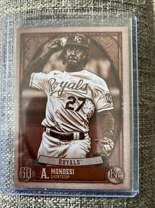 2021 Gypsy Queen Sepia #205 Adalberto Mondesi Ser#31/99 Kansas City Royals - Picture 1 of 2