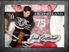 JACK PORTLAND Custom Cut signed autographed card Chicago Blackhawks