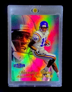 RANDY MOSS RARE SHOWTIME REFRACTOR SP Insert Holo Parallel - VIKINGS - Picture 1 of 6