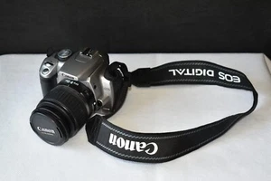 Canon EOS 350D Digital Camera With EFS 18-55mm Lens - Untested - Picture 1 of 8