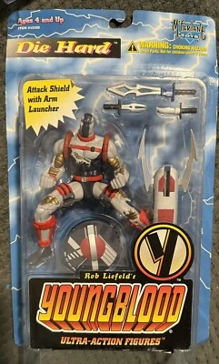 Figura de acción McFarlane Toys Rob Liefeld's Youngblood Die Hard 1995 nueva  Foto 1 de 2
