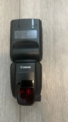 Canon Speedlite 600EX RT Hot Shoe Mount Flash, w/ Pouch - Image 1 of 4