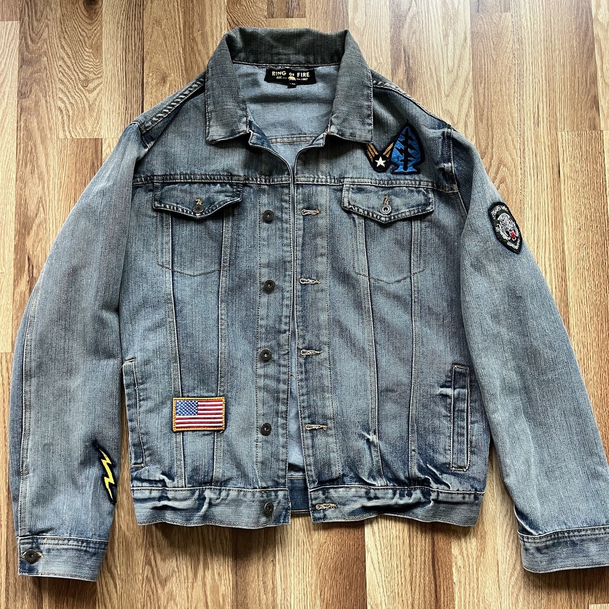 Parches Bordados Chamarras De Mezclilla Mujer Con Parches Sexy