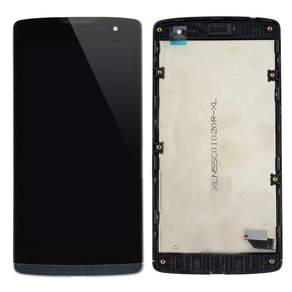 For LG H340n Leon LTE Black LCD Display Touch Screen Digitizer Panel Frame E#E - Image 1 of 3