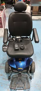Pride Jazzy Elite ES Power Wheelchair w/ Charger BLUE LOCAL PICK UP INDIANAPOLIS - Picture 1 of 8