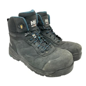 Helly Hansen Women's 6" Bergen STCP Work Boots HHS202160W Black/Blue Size 9M - Picture 1 of 9