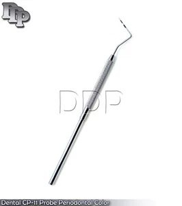Dental CP-11 Probe Periodontal Color Coded Marking William Teeth Depth Measuring - Picture 1 of 3