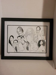 Al Hirachfeld 3 Ally McBeal Signed, Limited Edition # 2/50 Rare - Picture 1 of 7