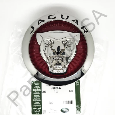 Original Jaguar Rejilla Emblema Insignia Rueda Ornamento J9C5647 Foto 1 de 4