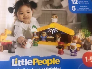 Fisher-Price Little People Toy Nativity Set Music Lights Christmas Holiday NEW - Picture 1 of 10