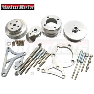 79-93 Ford Foxbody Serpentine underdrive polea Billet aluminio Mustang 5,0 L 302 - Imagen 1 de 3