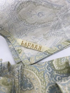 Ralph Lauren Serviettes Spring Table Dinner Cloth Napkins 20X20 Blue/Aqua NWT - Picture 1 of 3